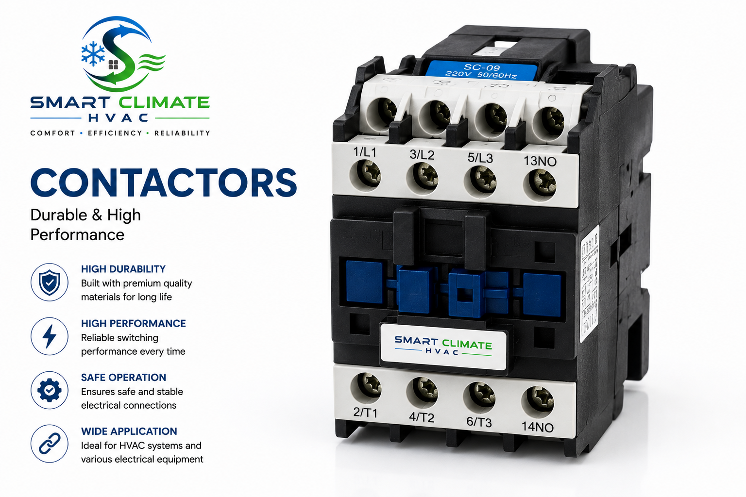Smart Climate HVAC AC Contactor