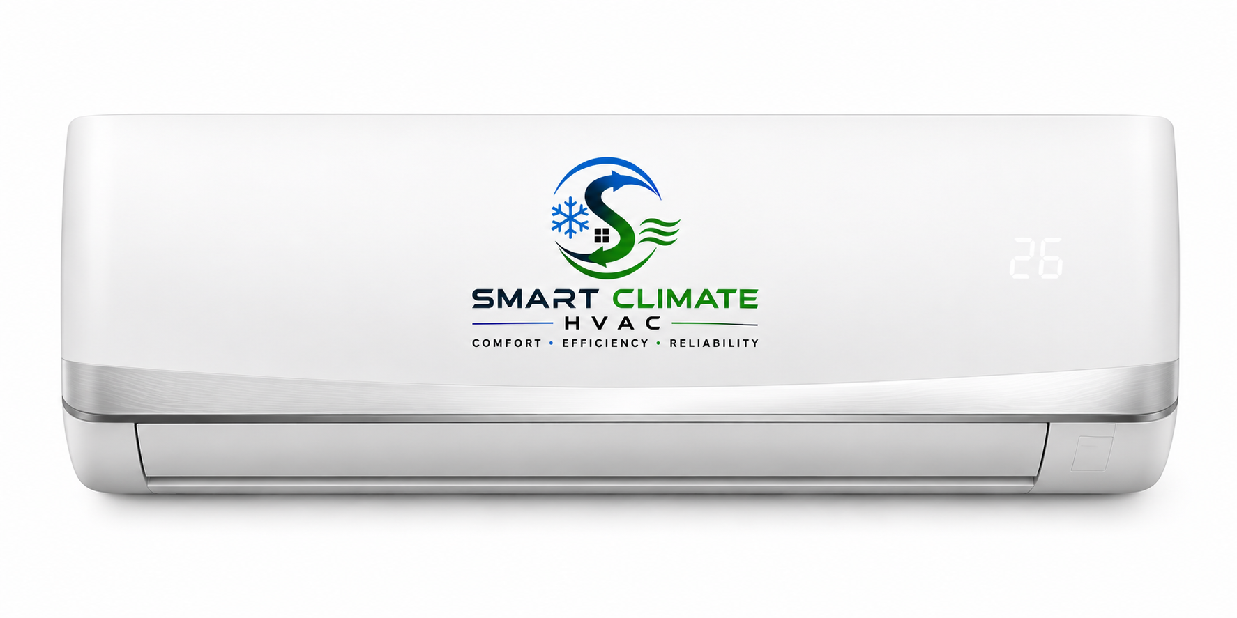 Smart Climate Mini Split AC Indoor Unit