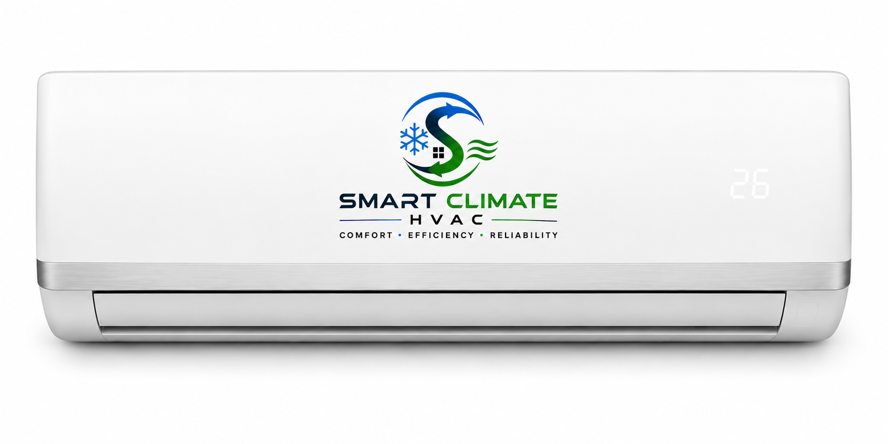 Smart Climate Mini Split AC Indoor Unit