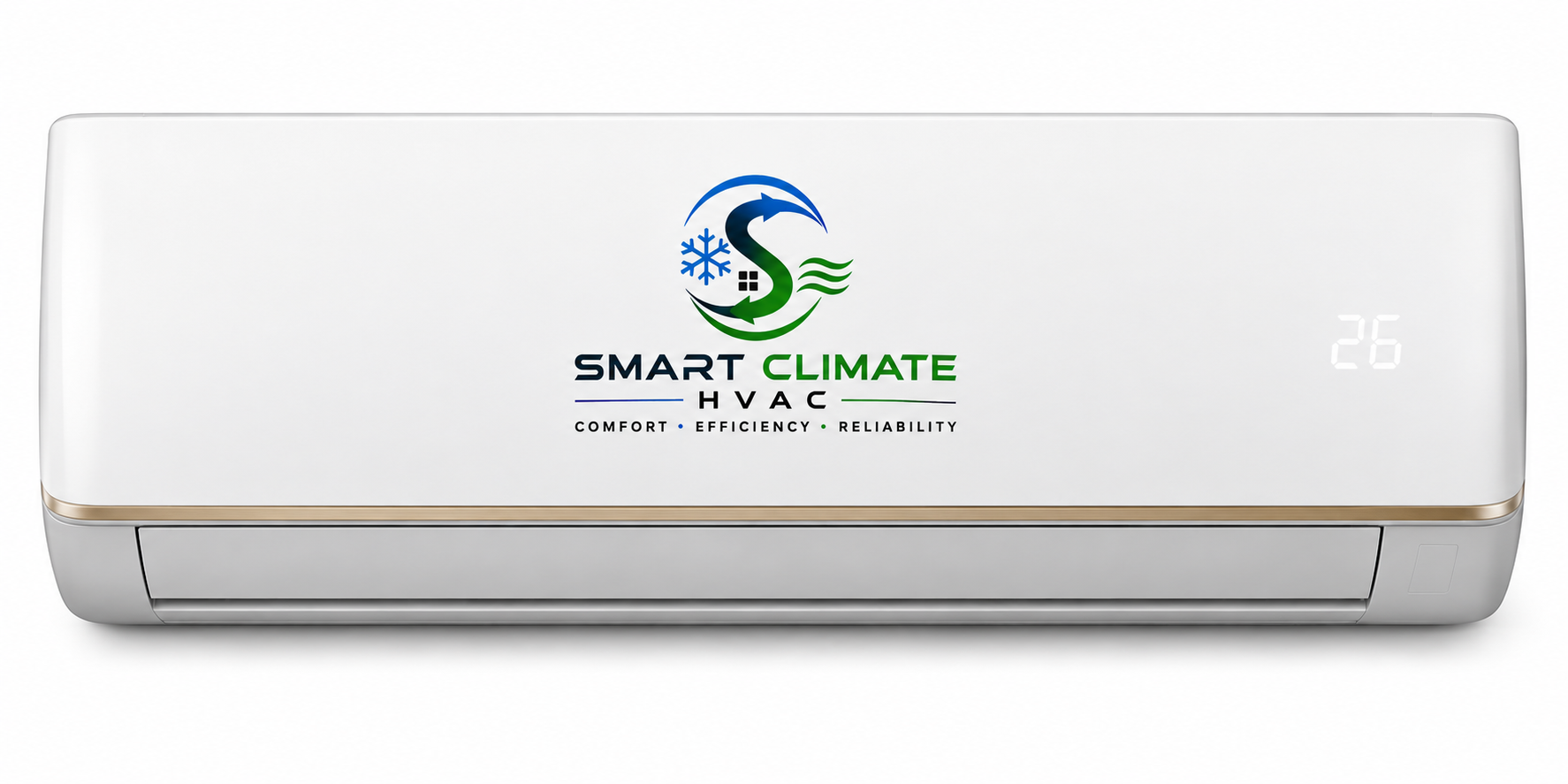 Smart Climate Mini Split AC Indoor Unit