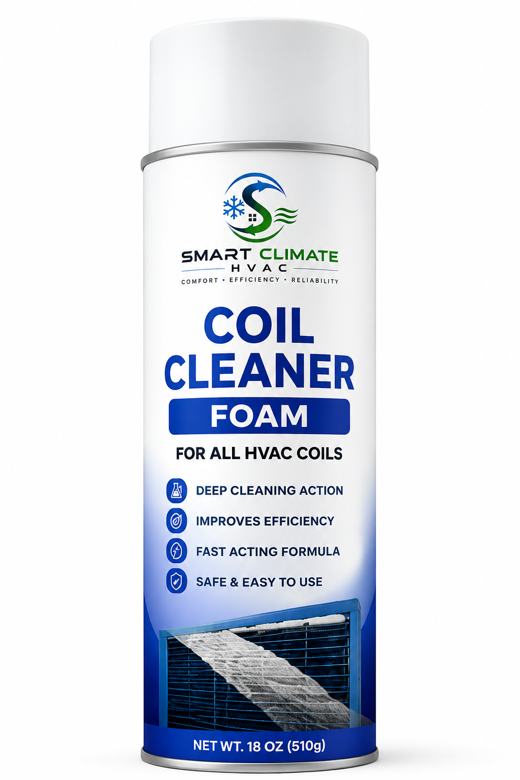 Smart Climate Coil Cleaner Foam