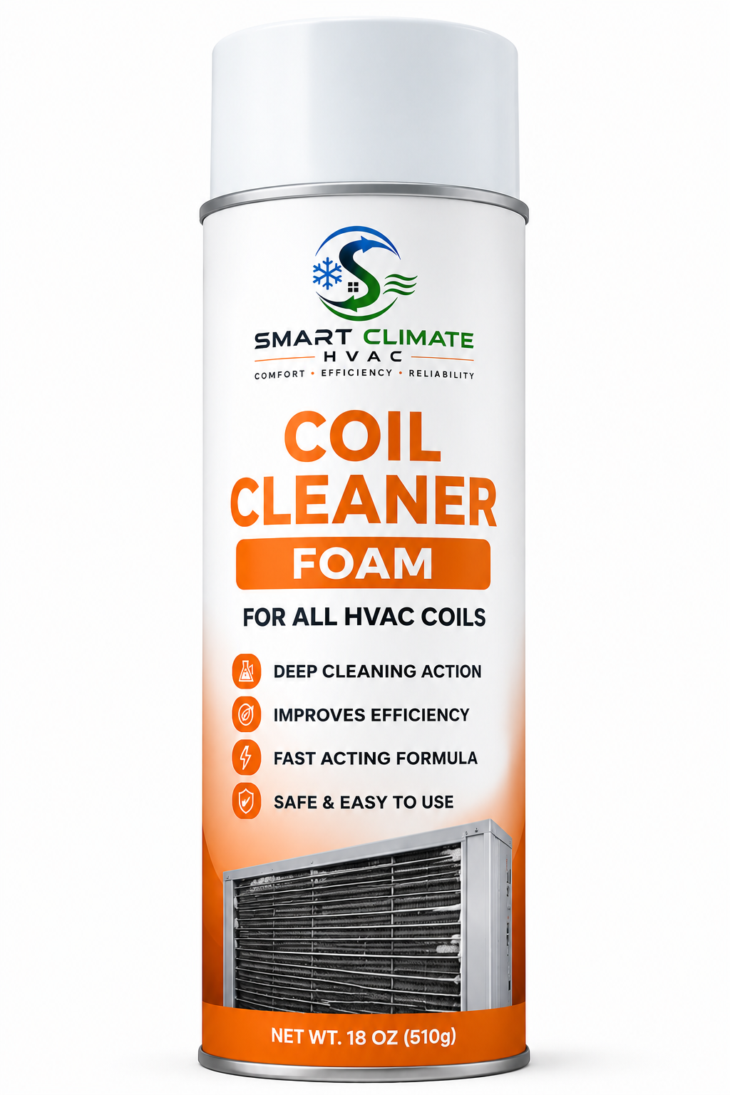 Smart Climate Coil Cleaner Foam