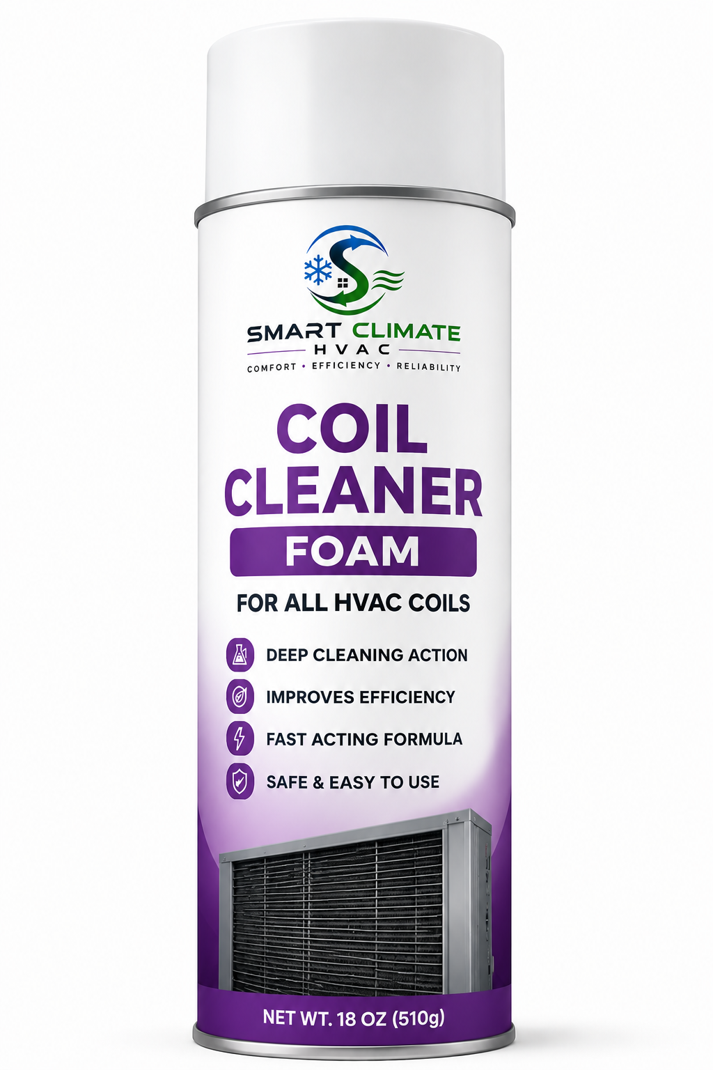Smart Climate Coil Cleaner Foam