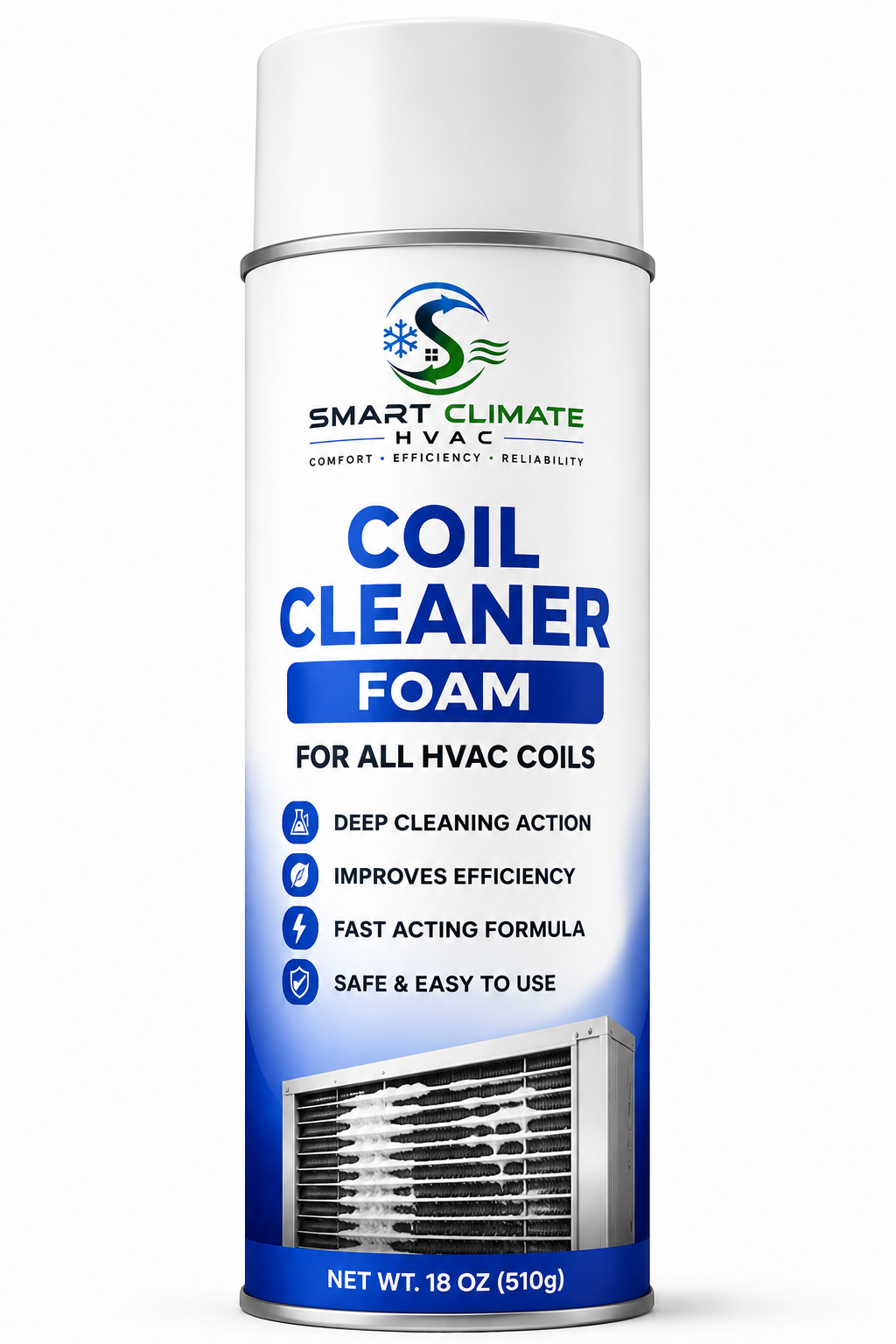 Smart Climate Coil Cleaner Foam